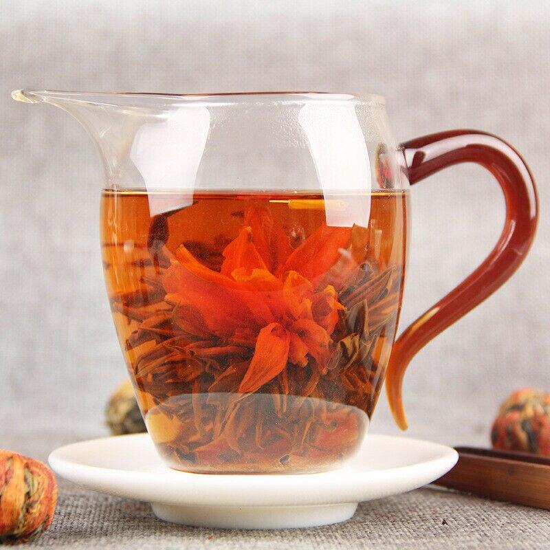 Смешанный благовонный чёрный чай с добавлением мёда производителя Dianhong Lily Dragon Pearl Dian Hong 2022 г