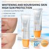 TJE Отбеливающий солнцезащитный крем SPF50+PA++++ Защита от УФ-излучения, Защита от солнца, Защита от воды и пота Освежающий эффект на все тело