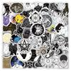 10/52pcs Nice Mysterious Moon Astrological Stickers Mysterious Moon Witch Graffiti Stickers for DIY  Laptop Skateboard  Sticker