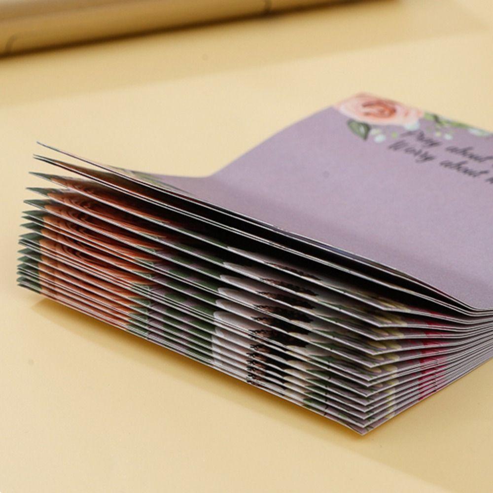 12 шт. утолщенных винтажных цветочных липких заметок 30 листов квадратный блокнот для заметок детский подарок