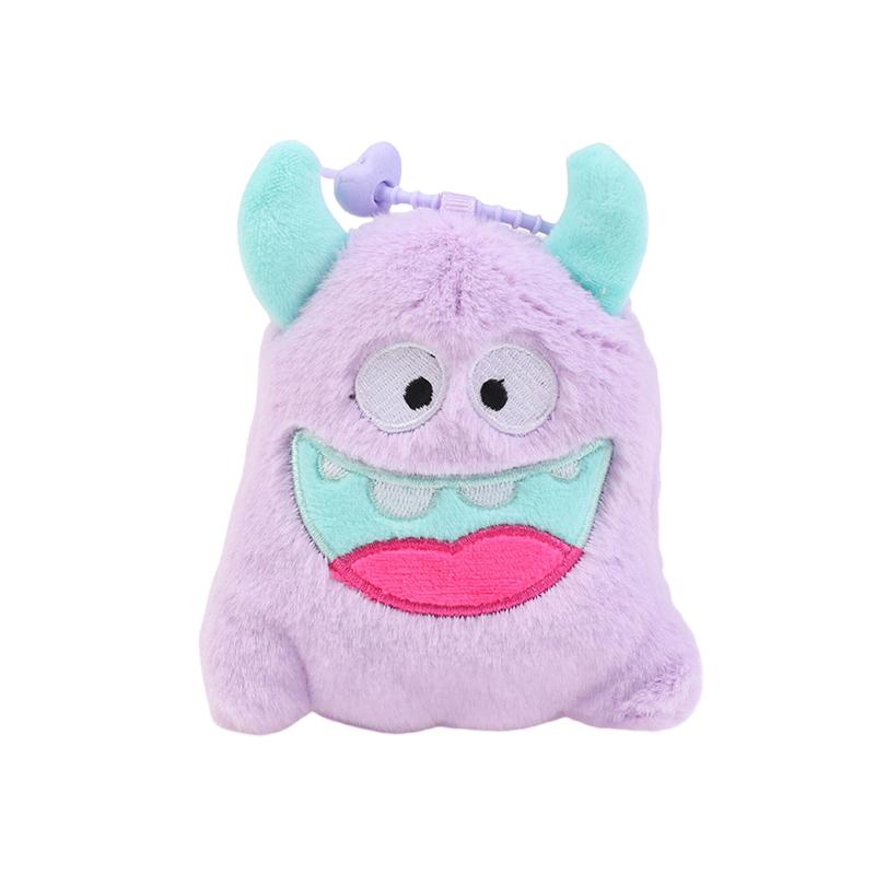 Kawaii мультфильм монстр плюшевый брелок милый плюшевый кукольный брелок рюкзак кулон сумка ключ подвесной декор пара праздничный подарок