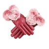 Warm Gloves Winter Rabbit Fur Mouth Skin Women's Gloves Outdoor Riding Driving Cold Winter Gloves