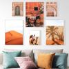 Desert Wall Art Canvas Camel Posters Nordic Style Moroccan Decor Door Donkey Wall Art Morocco Print Painting Decorative Pictures