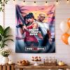 Gta Custom Wall Tapestry Decorative Wall Tapestry Vibrant Fade-Resistant Print Perfect for Bedroom Wall Multi-purpose for All Occasions