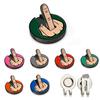 Middle Finger Golf Ball Marker with Magnetic Hat Clip Waterproof Ball Alignment Tool Golf Accessories