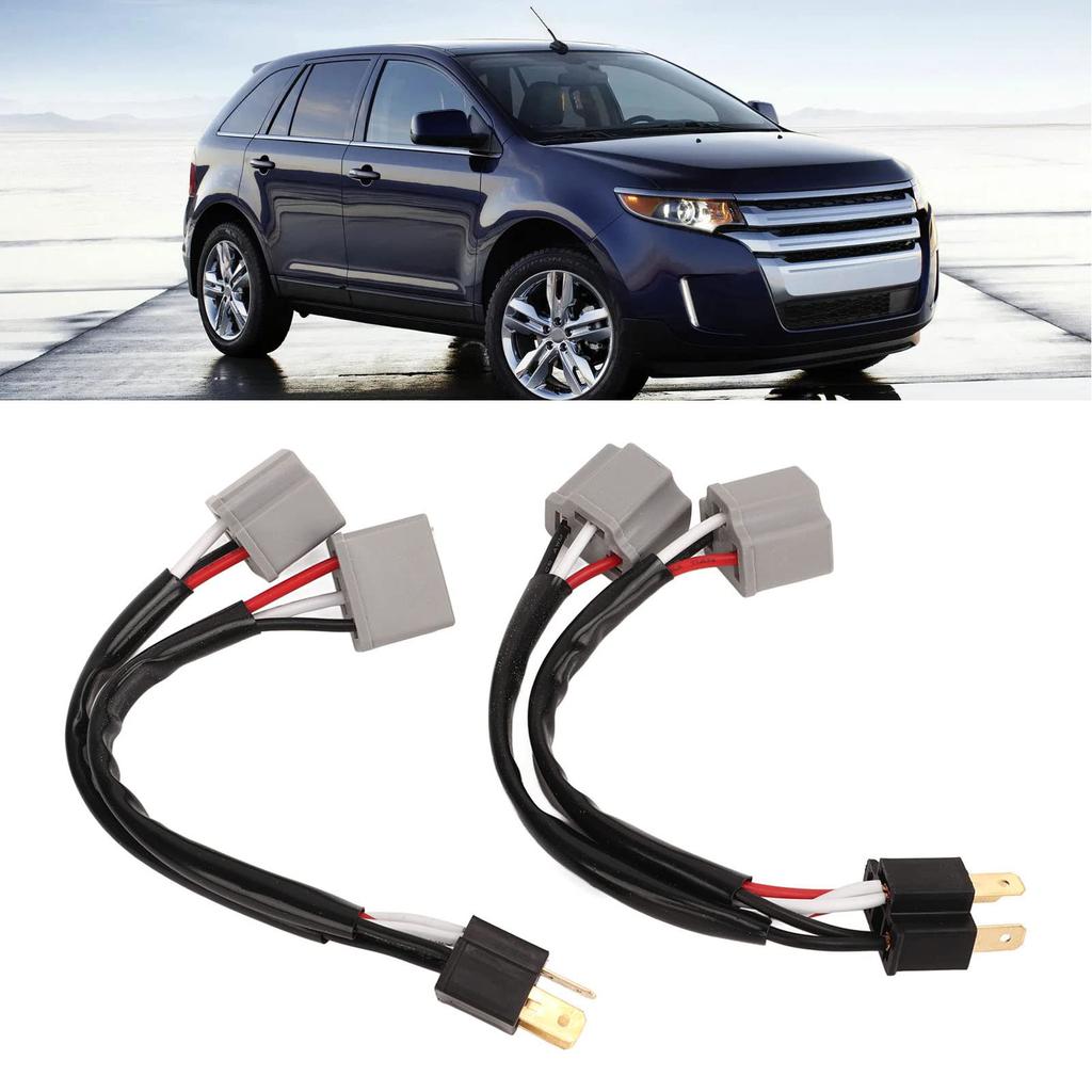 Адаптеры жгута фар H4 9003 2 шт. Штекер «папа» — штекер «мама» Двойной разветвительный кабель для грузовика, пикапа со светодиодным проводом, кабельным штекером