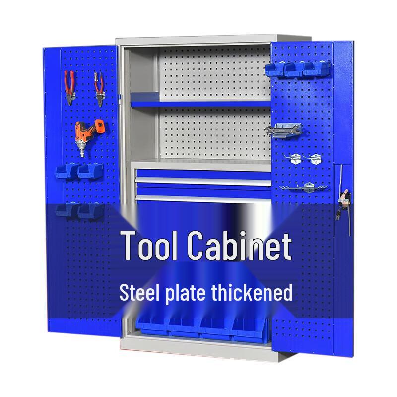 Deqier 3-Tier Heavy Duty Workshop Tool Cart CN plug (adapter included)