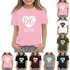 Summer Children's Round-Neck Casual Short-Sleeved T-Shirt Top