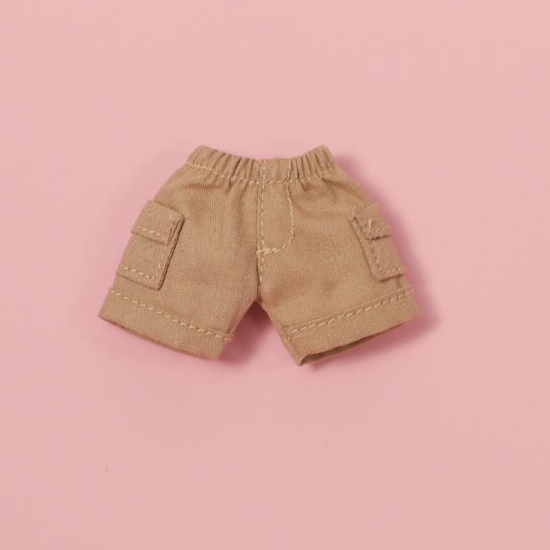 Ручная работа Брюки для куклы Ob11 Одежда Джинсовые шорты в клетку Аксессуары для кукол Для Penny, Molly, Obitsu11, Gsc 1/12 Bjd кукол