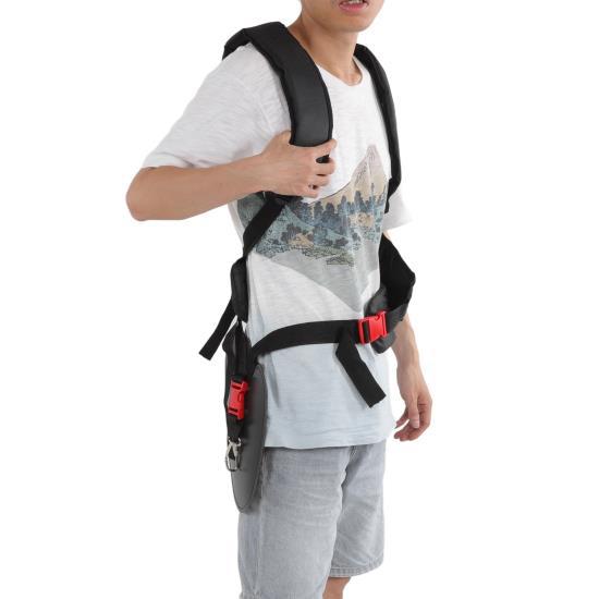 Ремень для триммера, дышащий полиэстеровый ремень для кустореза, высокопористый регулируемый ремень для газонокосилки для садоводства 