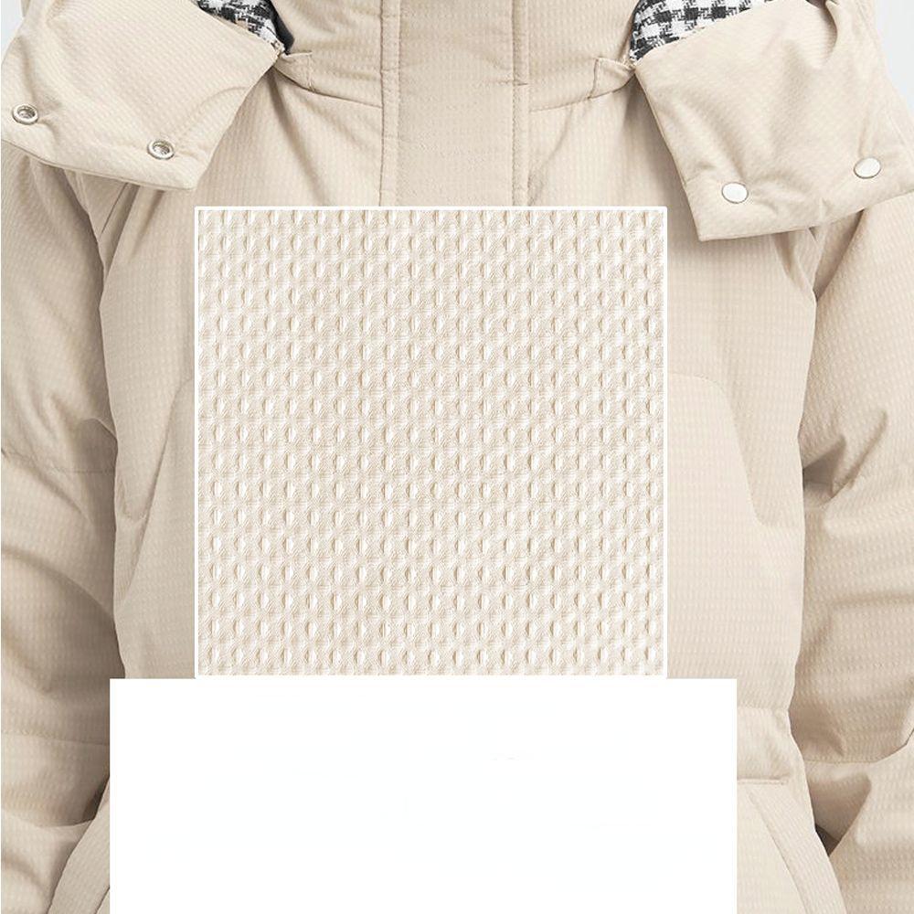 Длинная хлопковая куртка свободного покроя с капюшоном и воротником-стойкой в ​​корейском стиле, зимняя верхняя одежда