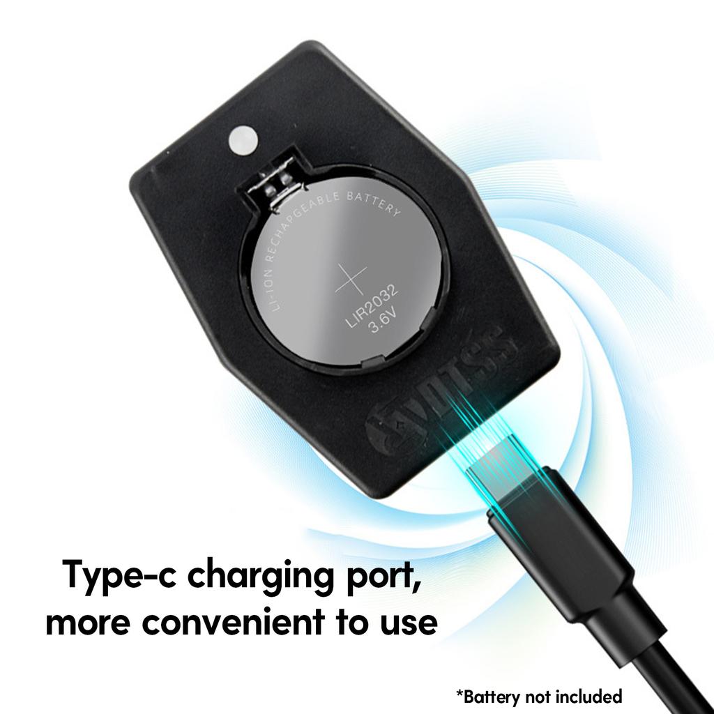 Universal Rechargeable Button Battery Charger with TypeC Cable for LIR2032 2025 2016 LIR2032H Batteries