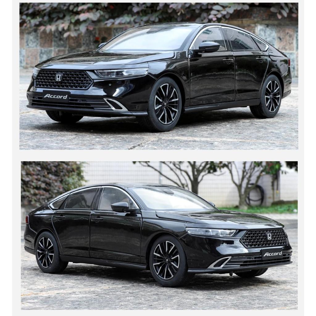 1/18 Honda Accord Сплав Литой Модель Автомобиля Регулировка Сиденья Шина Амортизация Коллекционные Украшения Подарок на День Рождения