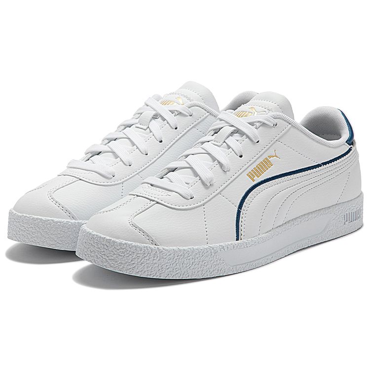 Puma Club FC - White Lake Blue Unisex Sneakers Gold 386387-01