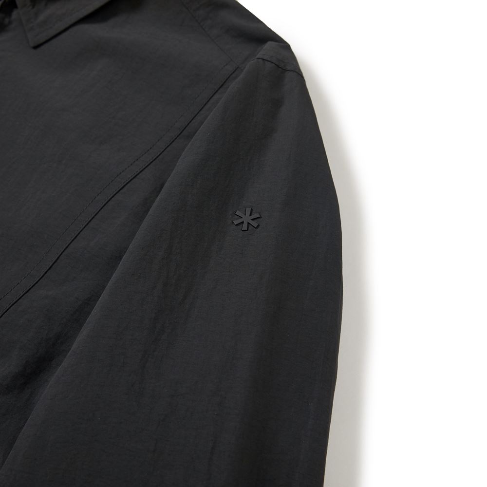 [Snowpeak] Campfl Women's Collar Windbreaker Dark Charcoal (S24FWCWB17)