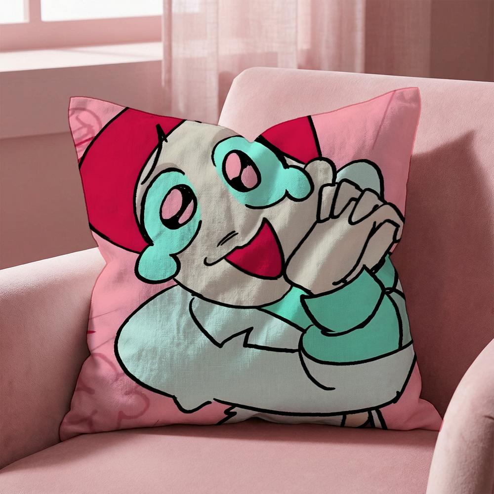 Чехол на подушку P-PSYCHO C-CUTIESS для Аниме, Универсальный чехол для подушки для дома и автомобиля - Двусторонний, Мягкий и прочный для ежедневного использования