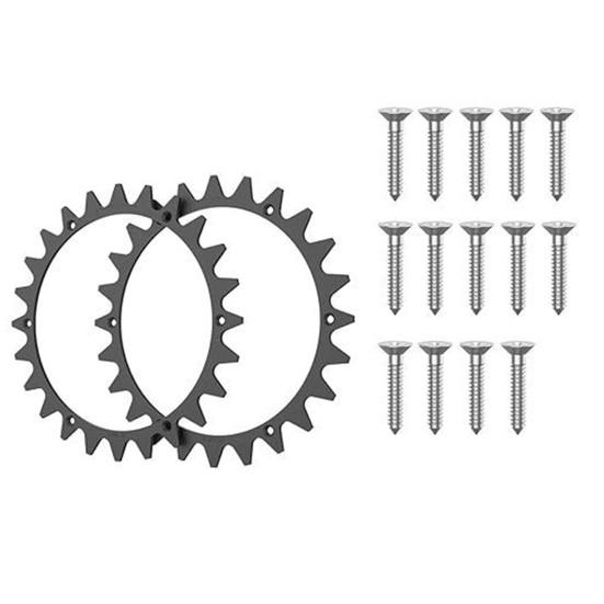 Yousheng 2 шт 205 мм Шипы против скольжения для газонокосилки Шипы для роботизированной газонокосилки Противоскользящие шипы с винтами для роботизированной газонокосилки Worx Landroid S/M
