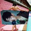 Korea Cha Eun Woo Towel Microfiber Beach Towel Absorbent Quick dry Soft Yoga Swimming Resort Mountain Climbing Towel