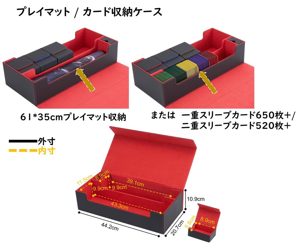 Чехол для колоды, коллекционный карточный футляр, коробка для хранения карт, чехол для карт Prema Dame Can Storage Case можно использовать для Pokeka MTG и различных карточных интерьеров «Can Yu-Gi-Oh!