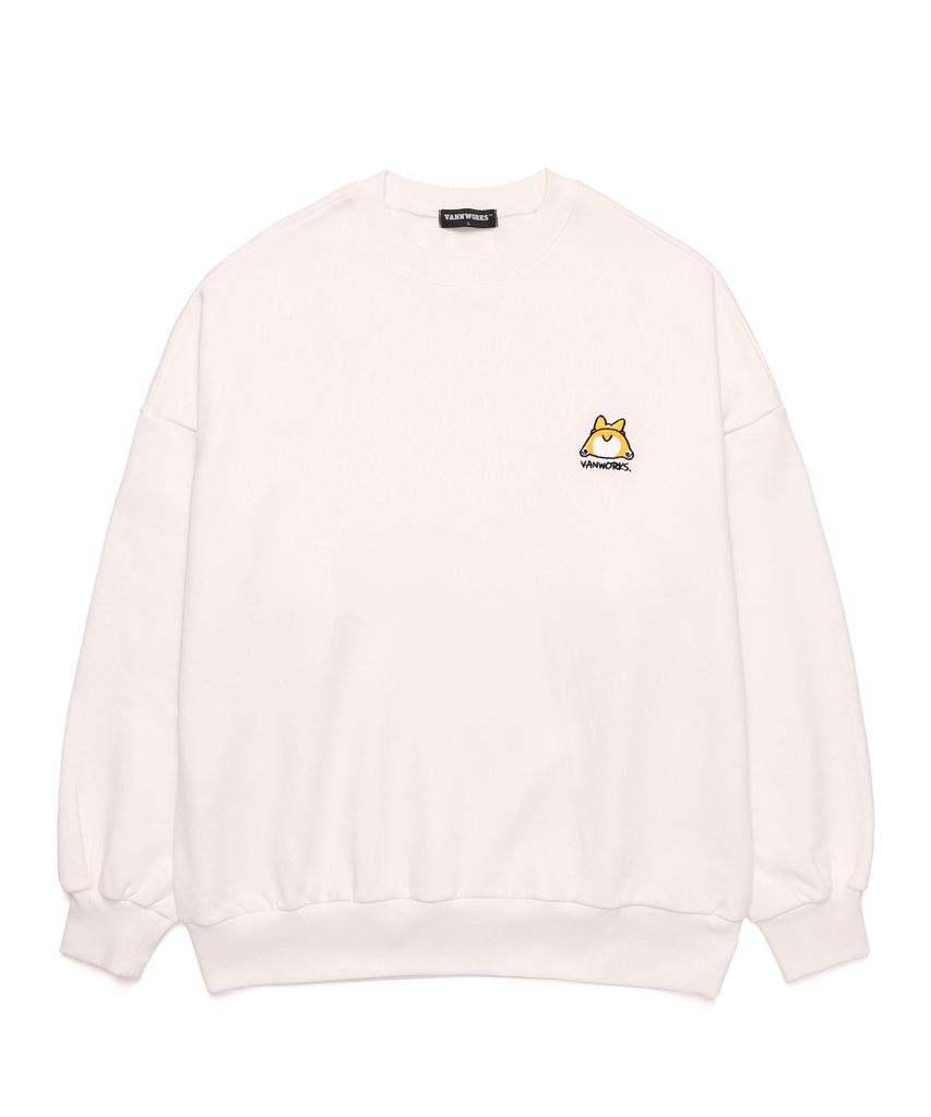 VANNWORKS [Set] Mini Character Logo Oversized Sweatshirt (Vlsmix005)