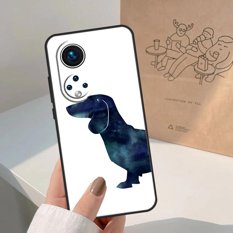 Cute Dachshunds For Honor Magic 7 Lite 5 6 8 Pro Case For Honor 400 200 90 70 50 X8c X8b X9a X9b X9c X9d Win
