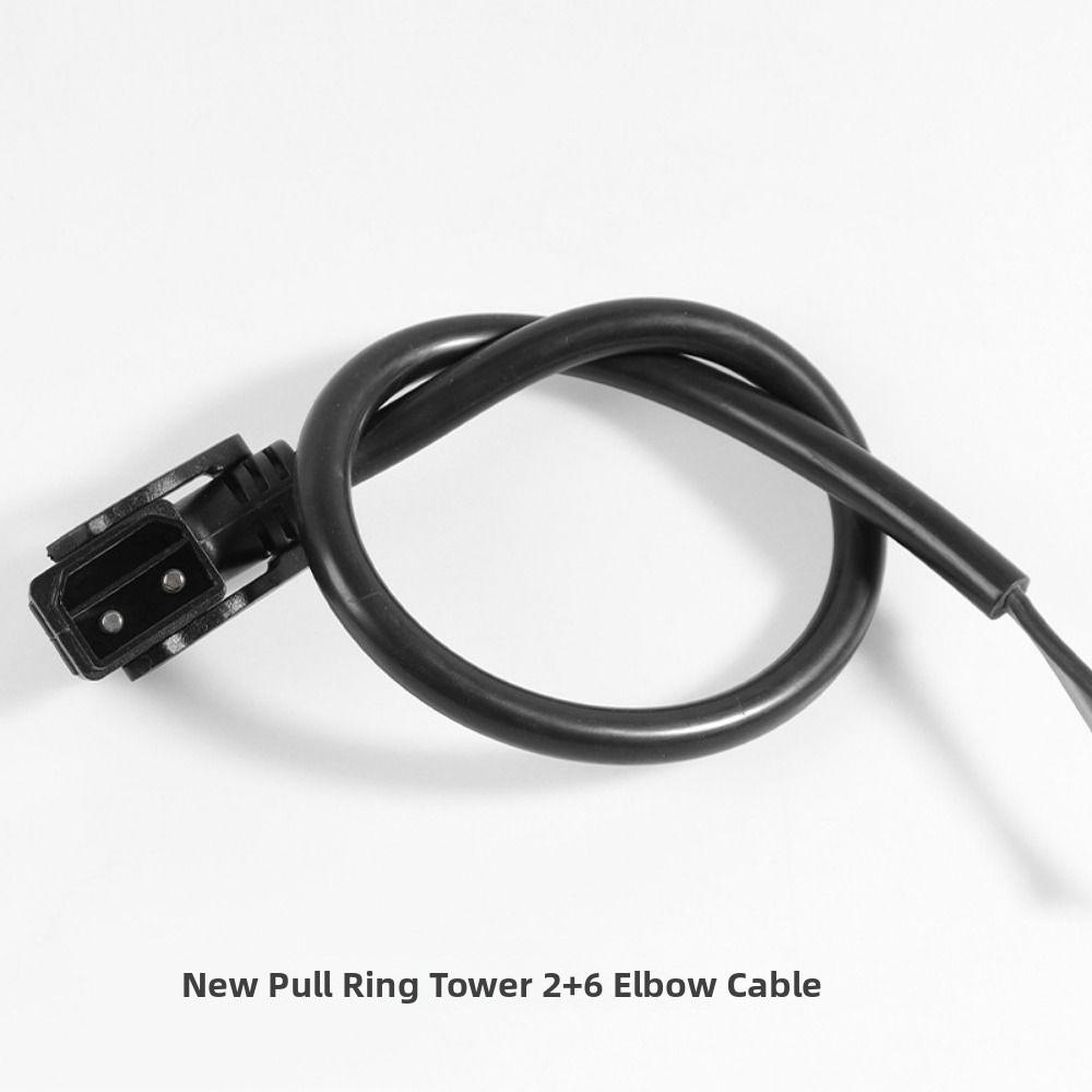 Black 2+6 Lithium Battery Charing Wire Electric Vehicle Connector Cable for Tower Battery Cabinet
