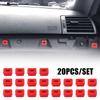 40Pcs Replacement Interior Fixed Buckle for BMW 3 Series E46 E90 E91 E92 E93 X5 E53 Car Accessories