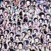 100Pcs/Set Kochou Shinobu наклейки DIY модные наклейки наклейки