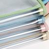 PVC Transparent File Bag Transparent Data Storage Bag New Document Bag  School Office Supplies