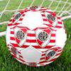 Club Atlético River Platefootball clubIndoor Size 5 Soccer Ball Colorful Machine Stitched PVC Competition Ready Durable High-Bounce