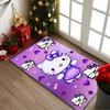 [Hello Kitty Printed Carpet] Non-slip Office Rug, Cozy Area Carprt for Living Room Use, Soft Home Sofa Chair Mat