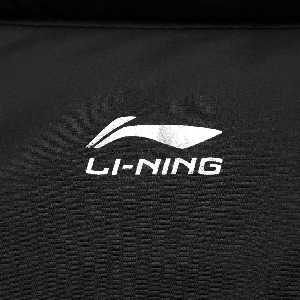 Li Ning Спортивная жизнь Коллекция Пуховик Женский Черный AYMU152-3