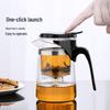 Shang Ming 750ml One-Touch Filter Glass Teapot