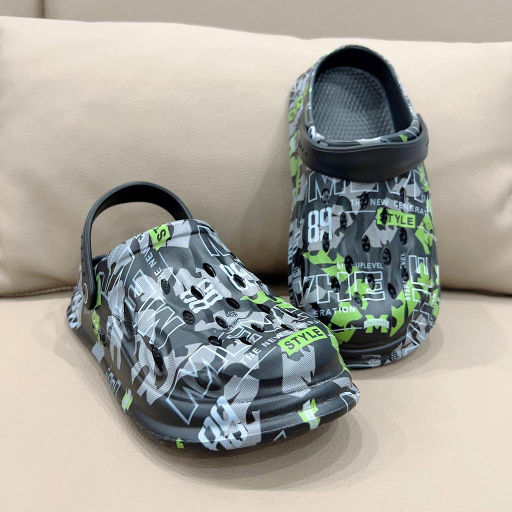 Мода Большой размер 38-49 Мужские Белые Сандалии Шлепанцы Летняя Уличная Пляжная Обувь Толстая Подошва Нескользящие Садовые Туфли Ева Мягкие Клоги