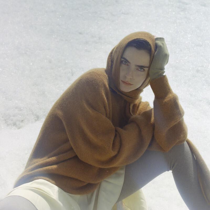 LESS 2023 Winter Mohair Blend Pullover Sweater