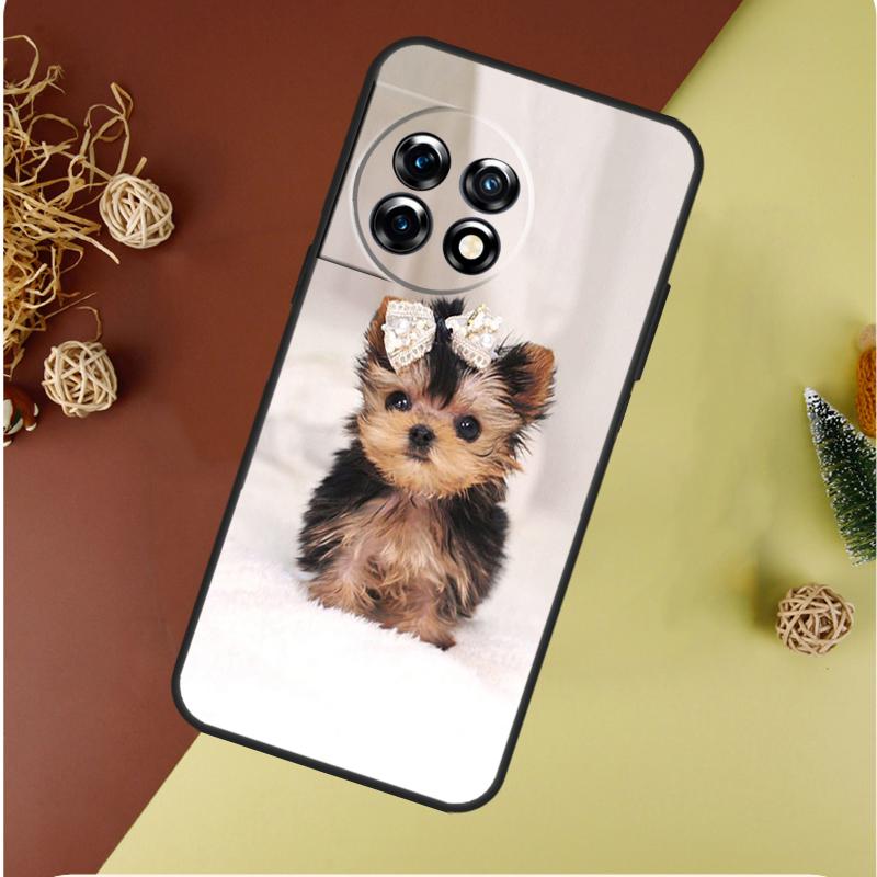 Чехол для телефона Yorkshire Terrier Dog Для OnePlus 13 13R 12 12R 11 9 10 Pro 8T 9RT 10T 10R Nord 4 CE 2 3 Lite N20 N30
