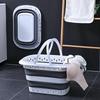 Portable Folding Laundry Basket - Large Capacity and Durable Design for Versatile Storage