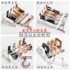 1Pc Aluminum Alloy Curtain Rod Bracket Roman Rod Bracket Double Rod Single Rod Bracket Top Mounted Side Mounted Curtain Holdback