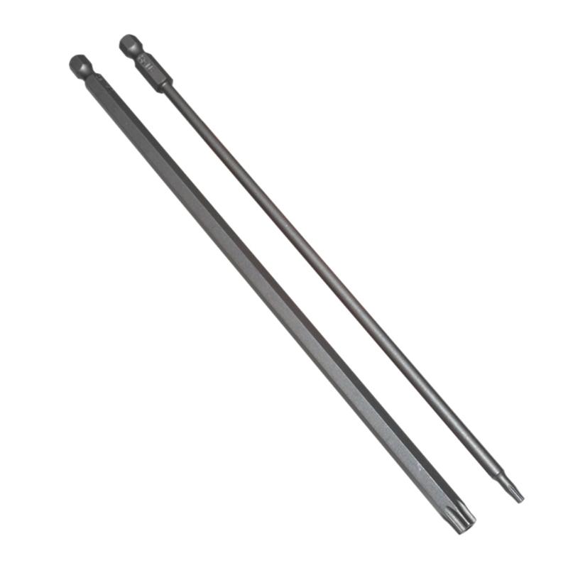 8Pcs 1/4" Hagonal Drill Screwdriver Bit Set 200mm 7.9" Bit Star Screw Magnetic Star Screw Driver Drill Bit