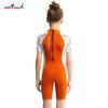 DIVESAIL Kids 1.5mm Neoprene Short Sleeve Wetsuit Girls - Warm Thermal Dive Suit Snorkeling Surfing Swimming