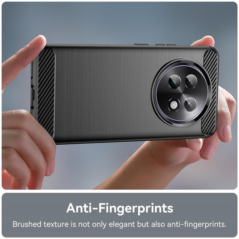 Для Realme 13+ Чехол для Realme 13 Plus Чехол 6,67 дюйма из углеродного волокна Противоударный силиконовый бампер для Realme 13+