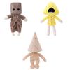 30 см Плюшевая игрушка Little Nightmares Горячая мультяшная фигурка Кукла Игровой персонаж Игрушки-подушки Для девочек Детей Коллекция фанатов Плюшевые игрушки