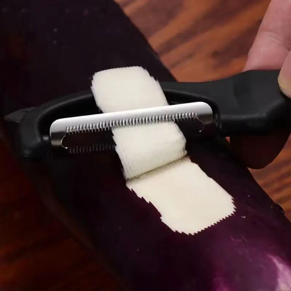 2-in-1 Peeler Soft Grip Handle Stainless Steel Peeler Efficient Fruit Utensils  Food Preparation