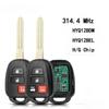 Дистанционный ключ для Toyota Camry Corolla Optiona Rav4 Prius 2012 - 2017 С /314.4MHz/ Чип G H /HYQ12BDM