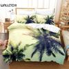Комплект постельного белья из кокосовой пальмы, мангрового дерева, комплект пододеяльников, постельное белье с цифровой печатью, комплект постельного белья размера «queen size», модный дизайн