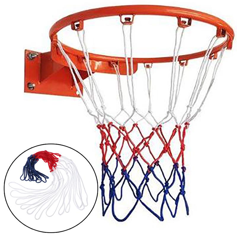 Standard Basketball Net Nylon Hoop Goal Standard Rim For Basketball Stands