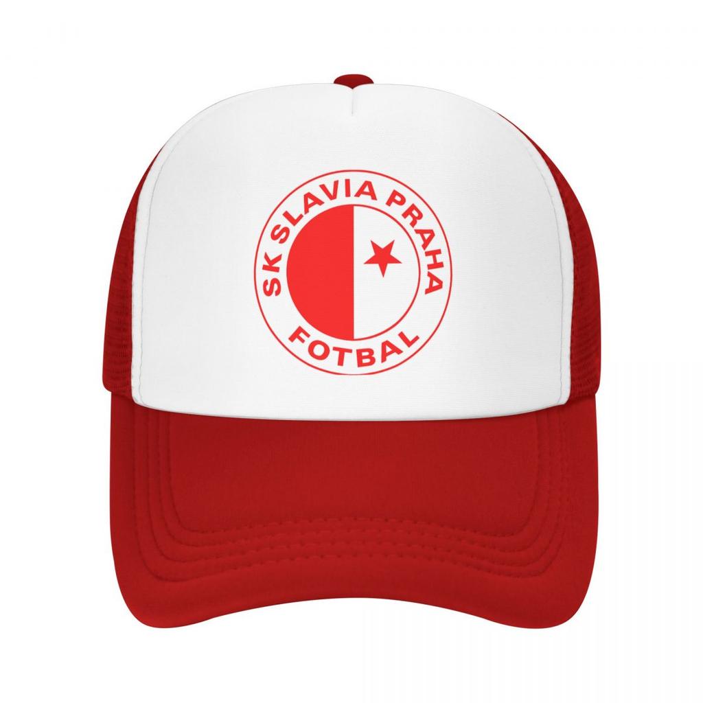 SK Славия Прага Спортивная кепка на открытом воздухе Бейсбольная кепка унисекс Женская регулируемая шляпа Кепка Модная летняя шляпа