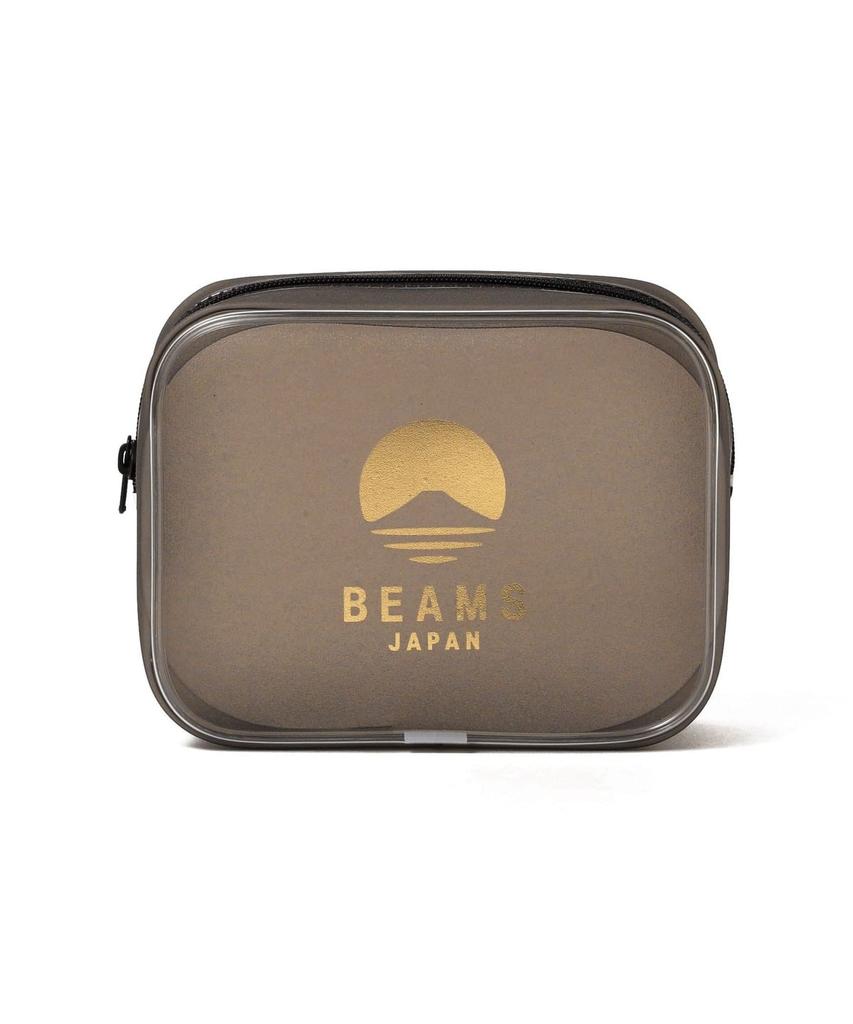 BEAMS JAPAN Сумка-косметичка с логотипом Misty Layer Прозрачный органайзер для косметики Япония
