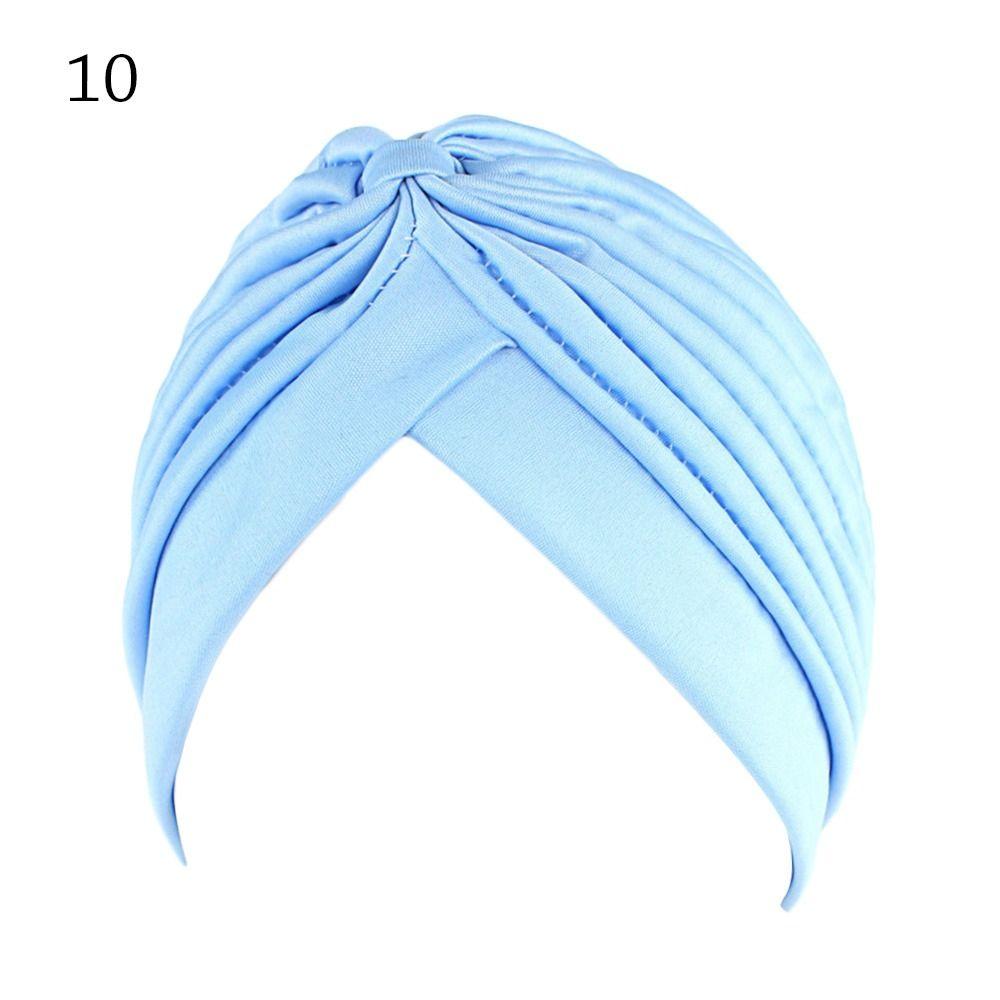 Шапки, шапки-бини, повязка на голову, тюрбан чистого цвета, детская национальная шапка для химиотерапии, хлопковая шапка, бандана