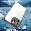 For iPhone 15 Pro Case TPU + Acrylic Phone Back Cover Anti Yellowing